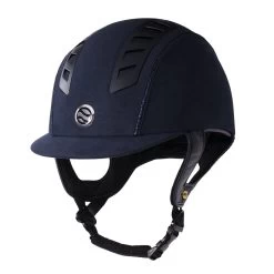 Trauma Void EQ3 Microfiber Helmet -Equestrian Equipment Store 29558 blue angle