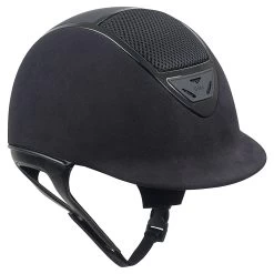 IRH® IR4G XLT Amara Suede Helmet -Equestrian Equipment Store 30694 black gloss