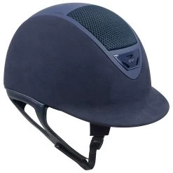 IRH® IR4G XLT Amara Suede Helmet -Equestrian Equipment Store 30694 navy matte
