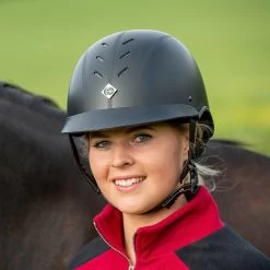 Charles Owen MyPS Helmet -Equestrian Equipment Store 30864 black lifestyle 4