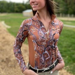 Arista Performance 1/4 Zip - Clearance! -Equestrian Equipment Store 30923 elegancerusticgold 5