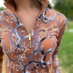 Arista Performance 1/4 Zip - Clearance! -Equestrian Equipment Store 30923 elegancerusticgold 6