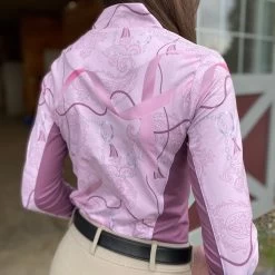 Arista Performance 1/4 Zip - Clearance! -Equestrian Equipment Store 30923 ridepinkpaisley 1