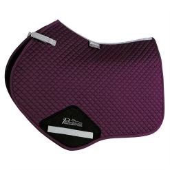 Shires Synthetic Suede Jumping Pad -Equestrian Equipment Store 31107 plum