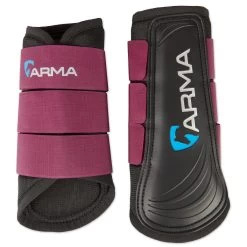 ARMA Air Motion Brushing Boots -Equestrian Equipment Store 31113 plum