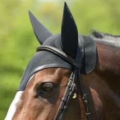 EquiFit SilentFit Ear Bonnet 6 EquiFit SilentFit Ear Bonnet -Equestrian Equipment Store 31195 black dt 1