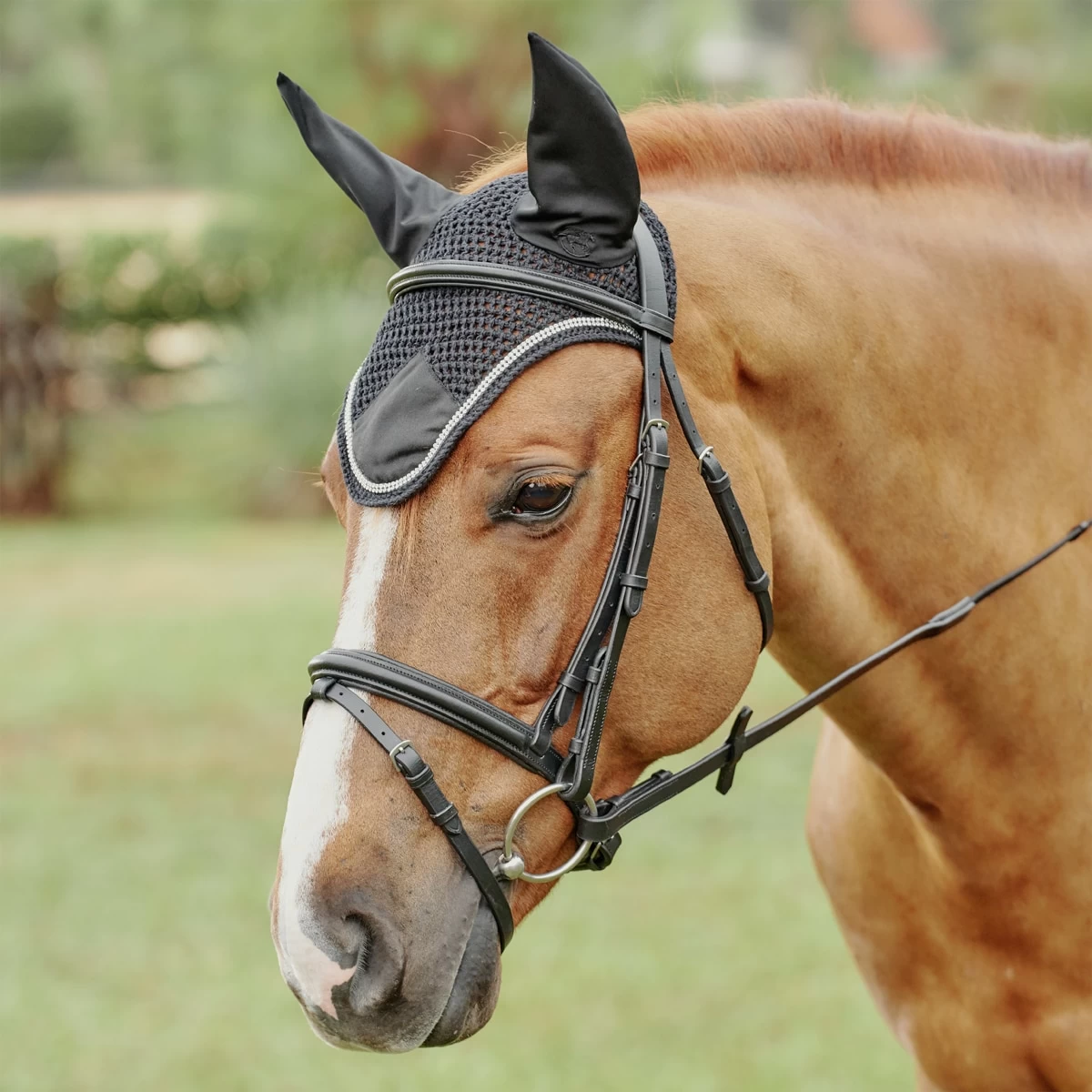SmartPak Rhinestone Fly Bonnet 1 SmartPak Rhinestone Fly Bonnet