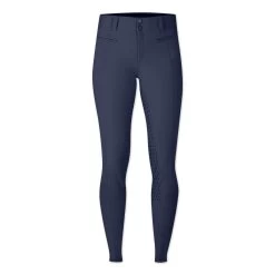 Kerrits Affinity Ice Fil Full Seat Breech -Equestrian Equipment Store 31340 navy front silo