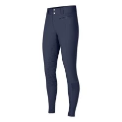 Kerrits Affinity Ice Fil Full Seat Breech -Equestrian Equipment Store 31340 navy frontangle silo