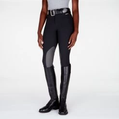 Kerrits Petite Crossover II Knee Patch Breech -Equestrian Equipment Store 31342 black 1 1