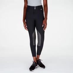 Kerrits Petite Crossover II Knee Patch Breech -Equestrian Equipment Store 31342 black 2 1