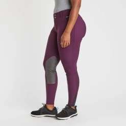 Kerrits Crossover II Knee Patch Breech - Clearance! -Equestrian Equipment Store 31342 raisin 12021