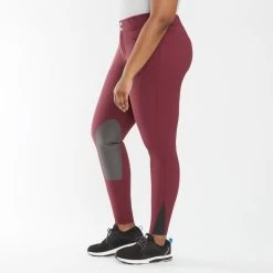 Kerrits Crossover II Knee Patch Breech -Equestrian Equipment Store 31342 sangria 4