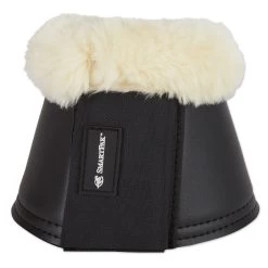 SmartPak Deluxe Fleece Top Bell Boots 19 SmartPak Deluxe Fleece Top Bell Boots -Equestrian Equipment Store 31420 black 2