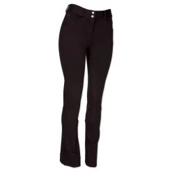 Piper Knit Mid-Rise Boot Cut Breeches By SmartPak - Full Seat 19 Piper Knit Mid-Rise Boot Cut Breeches By SmartPak - Full Seat -Equestrian Equipment Store 31464 black right