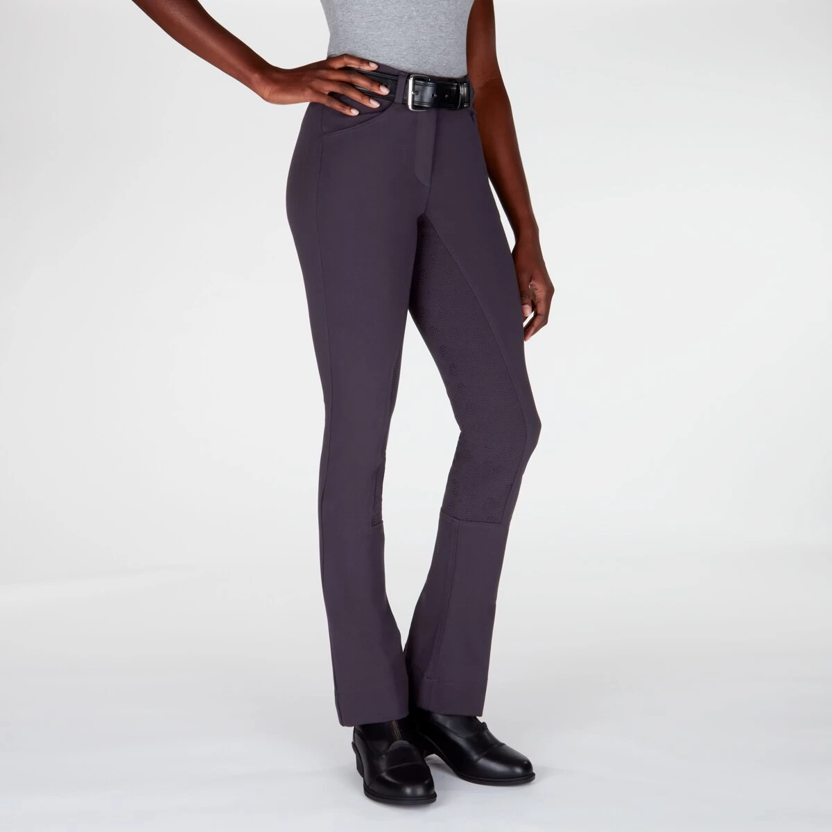 Piper Knit Mid-Rise Boot Cut Breeches By SmartPak - Full Seat 1 Piper Knit Mid-Rise Boot Cut Breeches By SmartPak - Full Seat