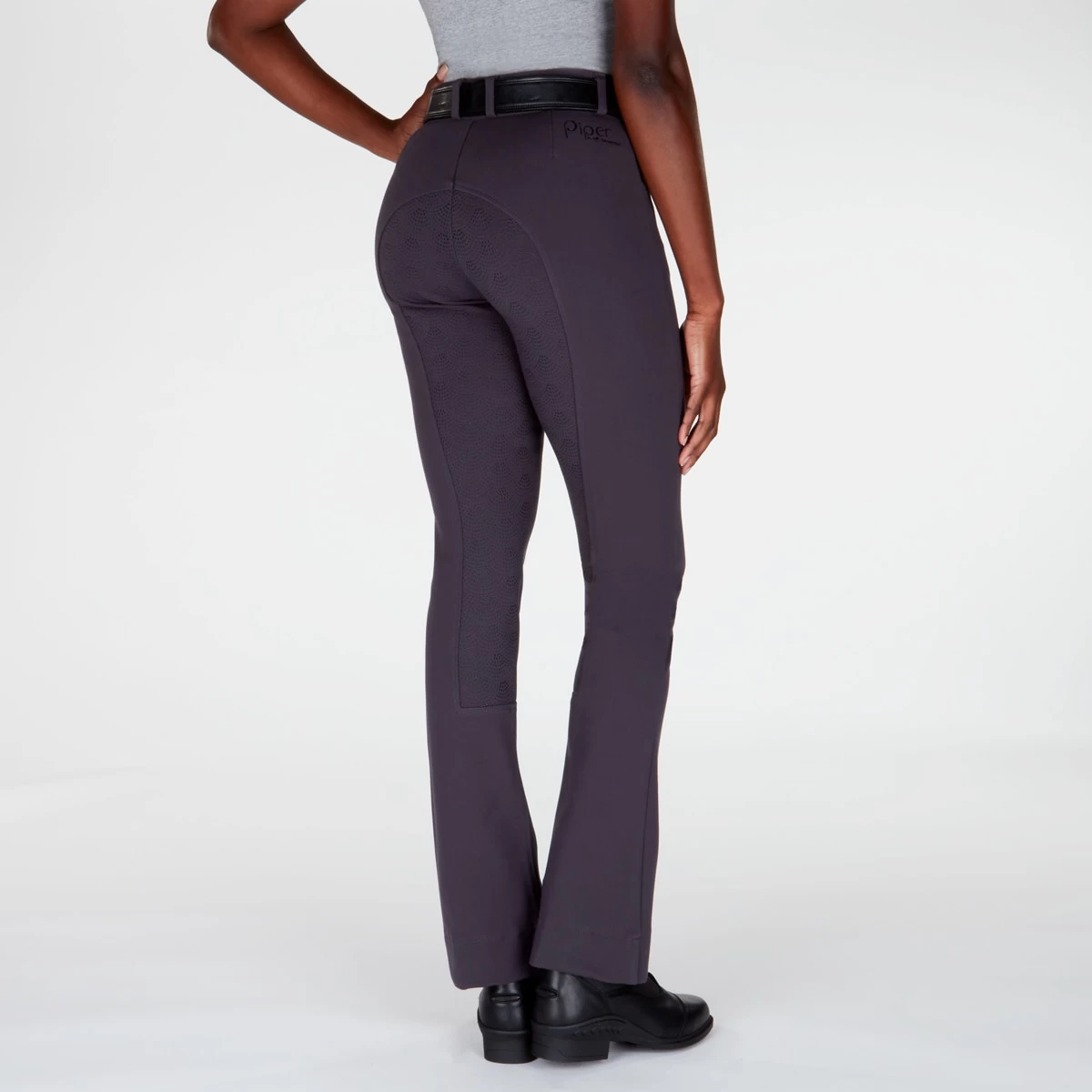 Piper Knit Mid-Rise Boot Cut Breeches By SmartPak - Full Seat 2 Piper Knit Mid-Rise Boot Cut Breeches By SmartPak - Full Seat - Image 2