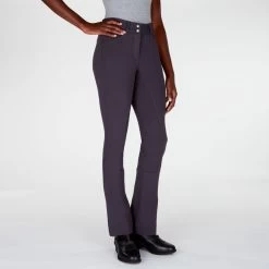 Piper Knit Mid-Rise Boot Cut Breeches By SmartPak - Full Seat 18 Piper Knit Mid-Rise Boot Cut Breeches By SmartPak - Full Seat -Equestrian Equipment Store 31464 charcoal 4