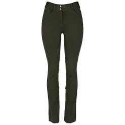 Piper Knit Mid-Rise Boot Cut Breeches By SmartPak - Full Seat 28 Piper Knit Mid-Rise Boot Cut Breeches By SmartPak - Full Seat -Equestrian Equipment Store 31464 darkolive front