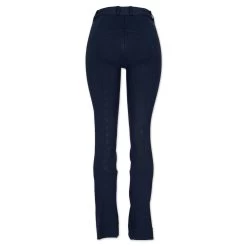 Piper Knit Mid-Rise Boot Cut Breeches By SmartPak - Full Seat 25 Piper Knit Mid-Rise Boot Cut Breeches By SmartPak - Full Seat -Equestrian Equipment Store 31464 navy back