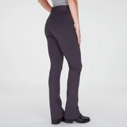 Piper Knit Mid-Rise Boot Cut Breeches By SmartPak - Knee Patch -Equestrian Equipment Store 31466 charcoal bom 1886