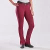 Piper Knit Mid-Rise Boot Cut Breeches By SmartPak - Knee Patch - Clearance!