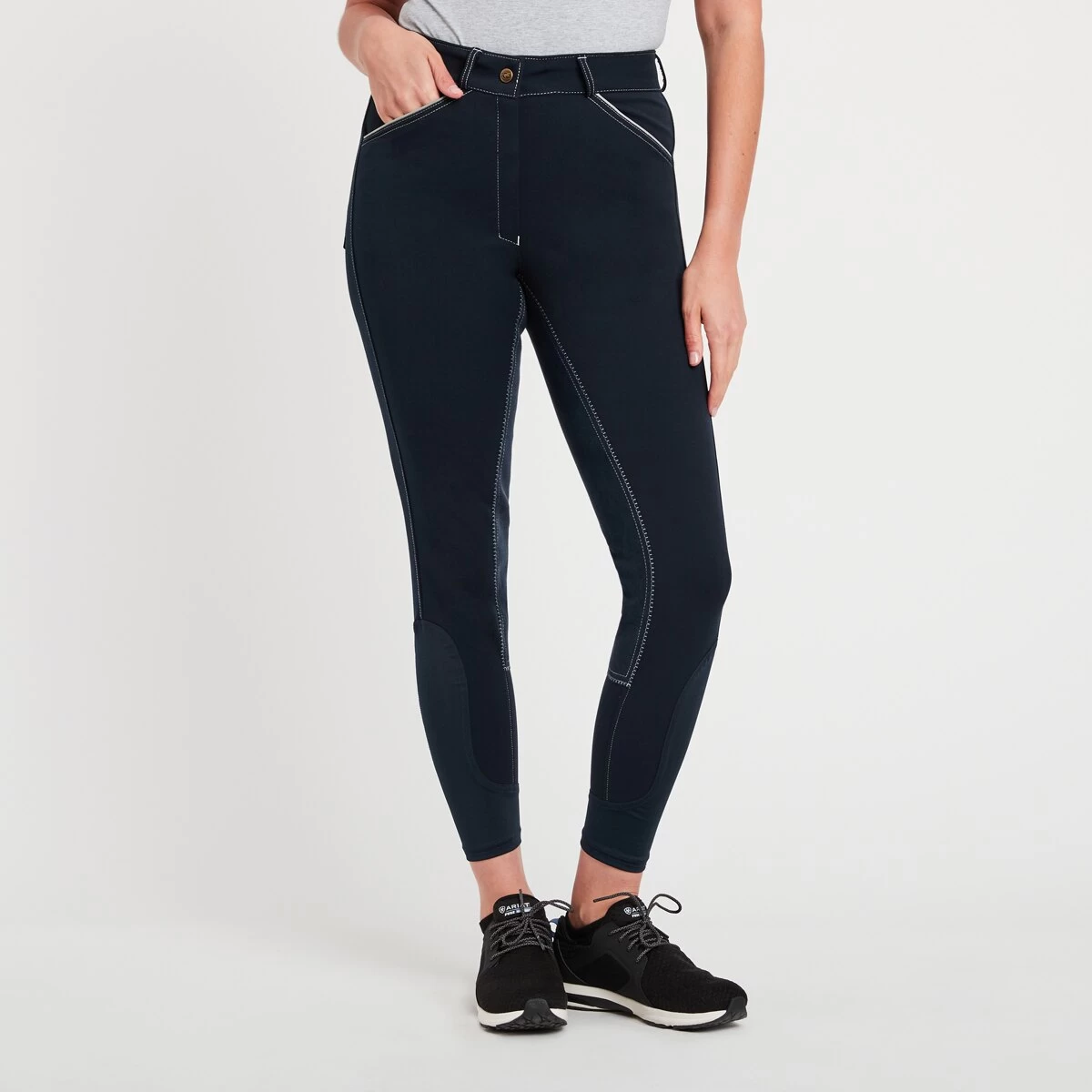 Piper Original High-Rise Breeches By SmartPak - Full Seat 3 Piper Original High-Rise Breeches By SmartPak - Full Seat - Image 3