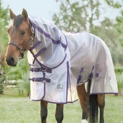 SmartMesh Ultimate Fly Sheet -Equestrian Equipment Store 32081 purple front