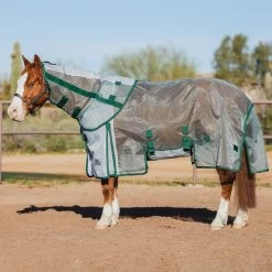 SmartMesh Ultimate Fly Sheet -Equestrian Equipment Store 32081 whitehuntercheck western 348