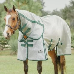 SmartMesh Ultimate Fly Sheet -Equestrian Equipment Store 32081 whiteivycheck 13