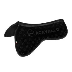 Acavallo Close Contact Louvre Spine Free Memory Foam Half Pad -Equestrian Equipment Store 32148 black 1