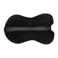 Acavallo Close Contact Louvre Spine Free Memory Foam Half Pad -Equestrian Equipment Store 32148 black 3