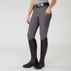 Piper Fusion Breech By SmartPak - Full Seat -Equestrian Equipment Store 32381 charcoal 1