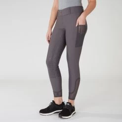 Piper Fusion Breech By SmartPak - Full Seat -Equestrian Equipment Store 32381 charcoal 2