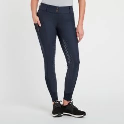 Piper Fusion Breech By SmartPak - Full Seat -Equestrian Equipment Store 32381 navy 3