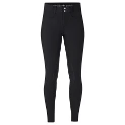 Kerrits 3 Season Tailored Knee Patch Breeches 19 Kerrits 3 Season Tailored Knee Patch Breeches -Equestrian Equipment Store 32415 black front
