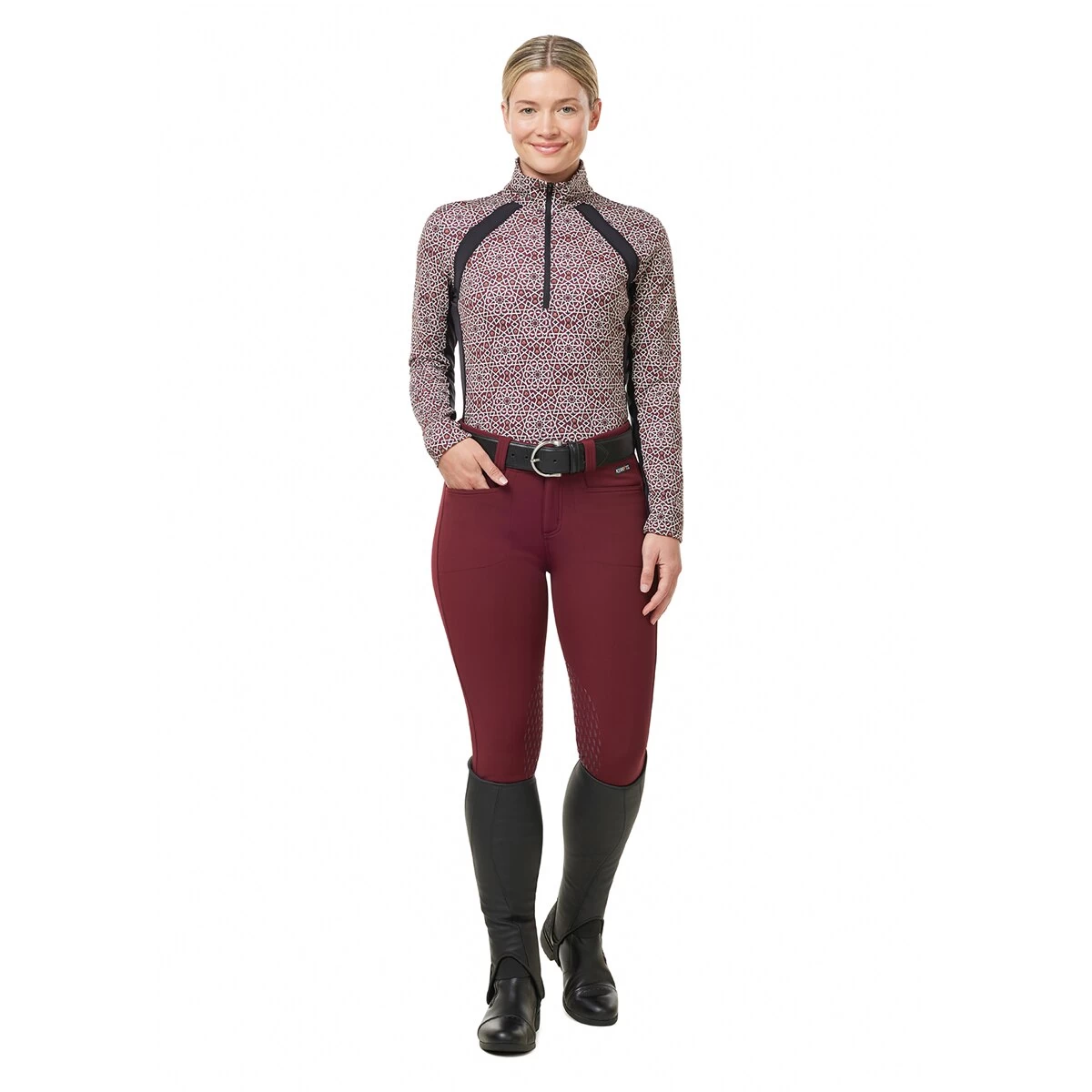 Kerrits 3 Season Tailored Knee Patch Breeches 4 Kerrits 3 Season Tailored Knee Patch Breeches - Image 4