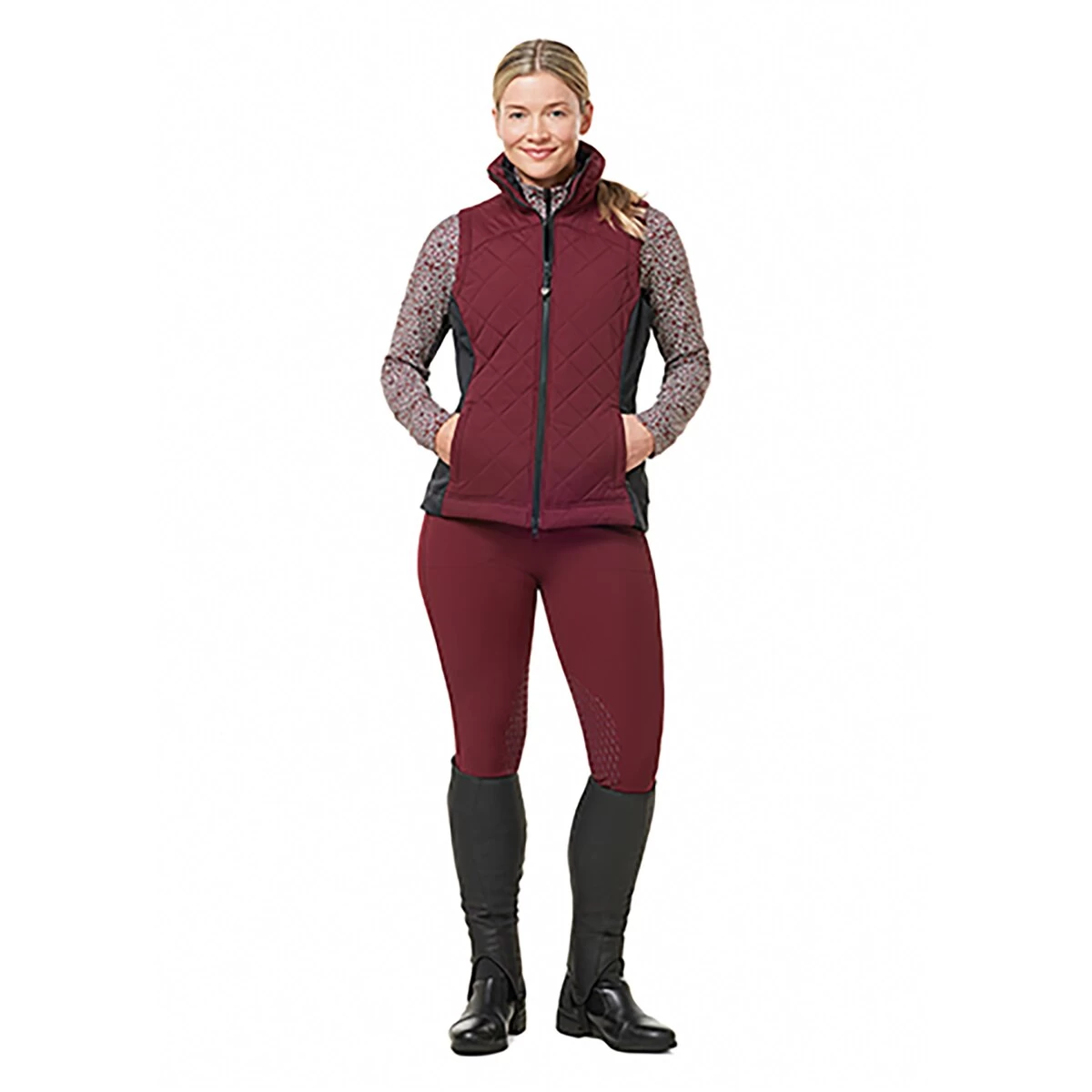 Kerrits 3 Season Tailored Knee Patch Breeches 6 Kerrits 3 Season Tailored Knee Patch Breeches - Image 6