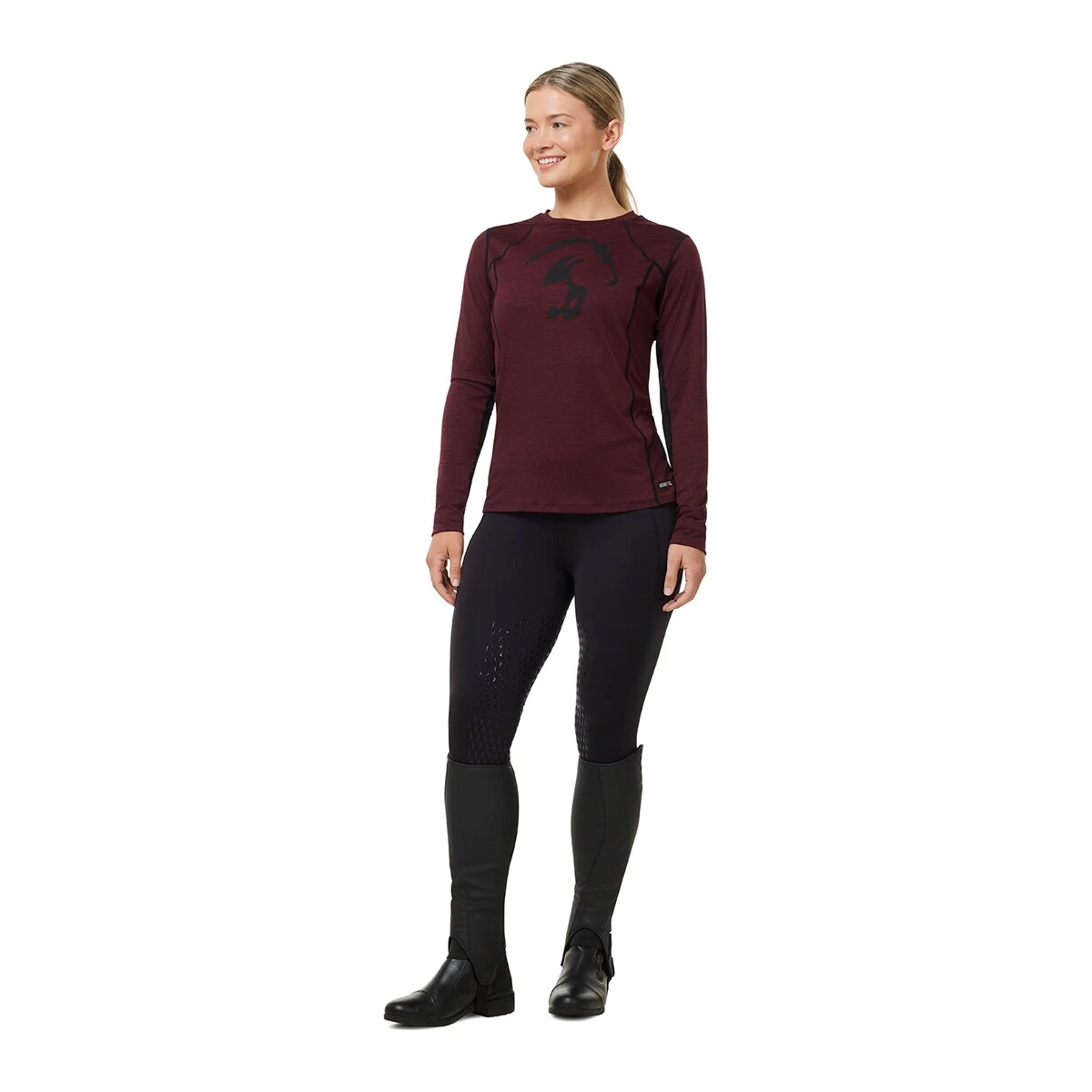 Kerrits Thermo Tech Full Leg Tight - Knee Patch 6 Kerrits Thermo Tech Full Leg Tight - Knee Patch - Image 6