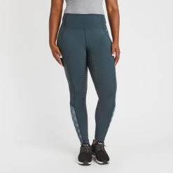 Kerrits Thermo Tech Full Leg Tight - Knee Patch - Clearance! -Equestrian Equipment Store 32431 sprucebitoffrost 12131