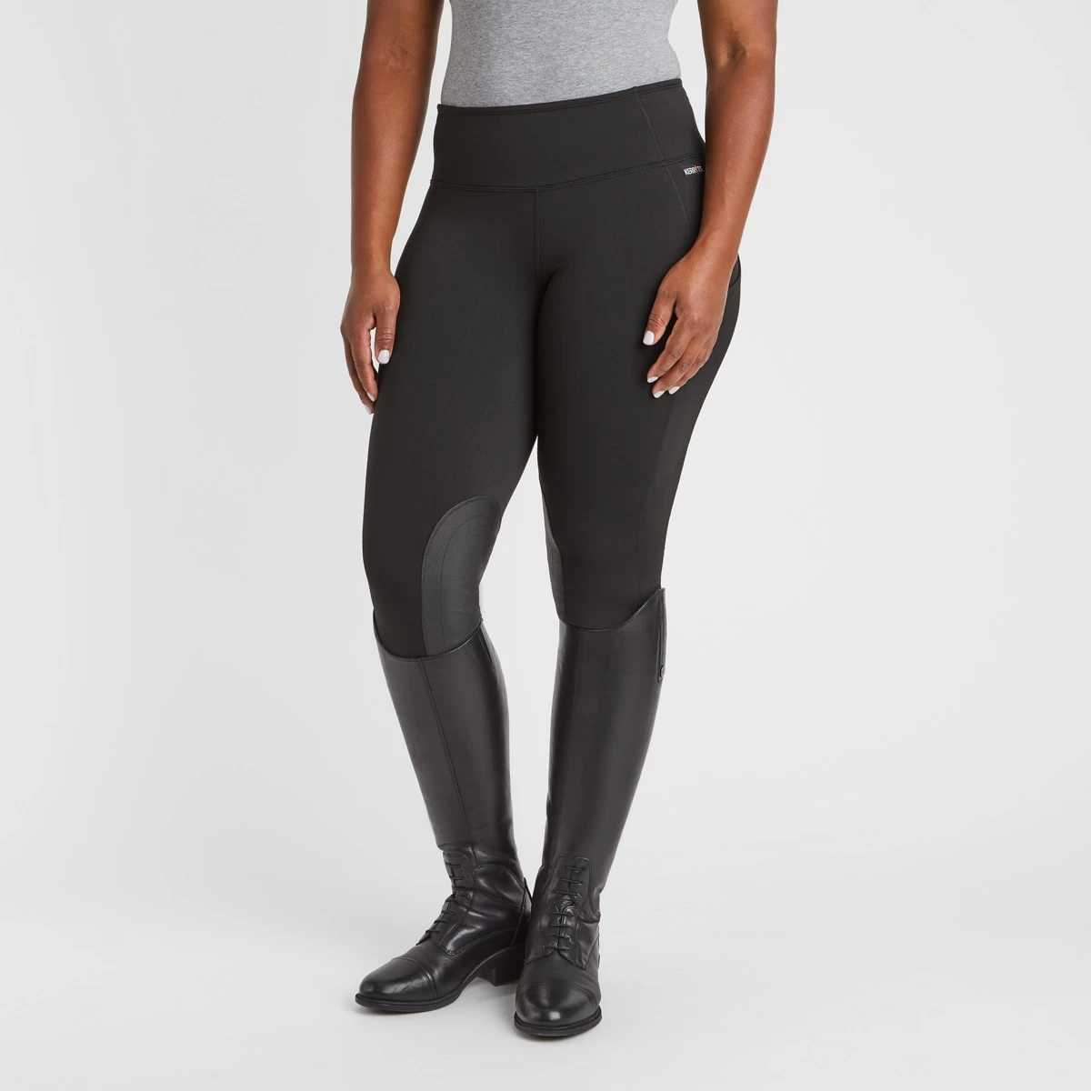 Kerrits Fleece Lite II Tights - Knee Patch 1 Kerrits Fleece Lite II Tights - Knee Patch