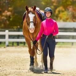 Piper Breast Cancer Awareness Evolution Breech By SmartPak - Knee Patch -Equestrian Equipment Store 32447 navypink 33361 bca 34409 digital 20140 rgb