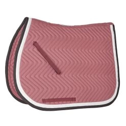 SmartPak Classic Chevron AP Saddle Pad -Equestrian Equipment Store 32449 rosewoodwhiteblack 5889