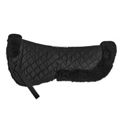 SmartPak Sheepskin Half Pad 8 SmartPak Sheepskin Half Pad -Equestrian Equipment Store 32490 black 1
