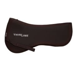 ThinLine Trifecta Cotton Half Pad -Equestrian Equipment Store 32513 darkbrown 2