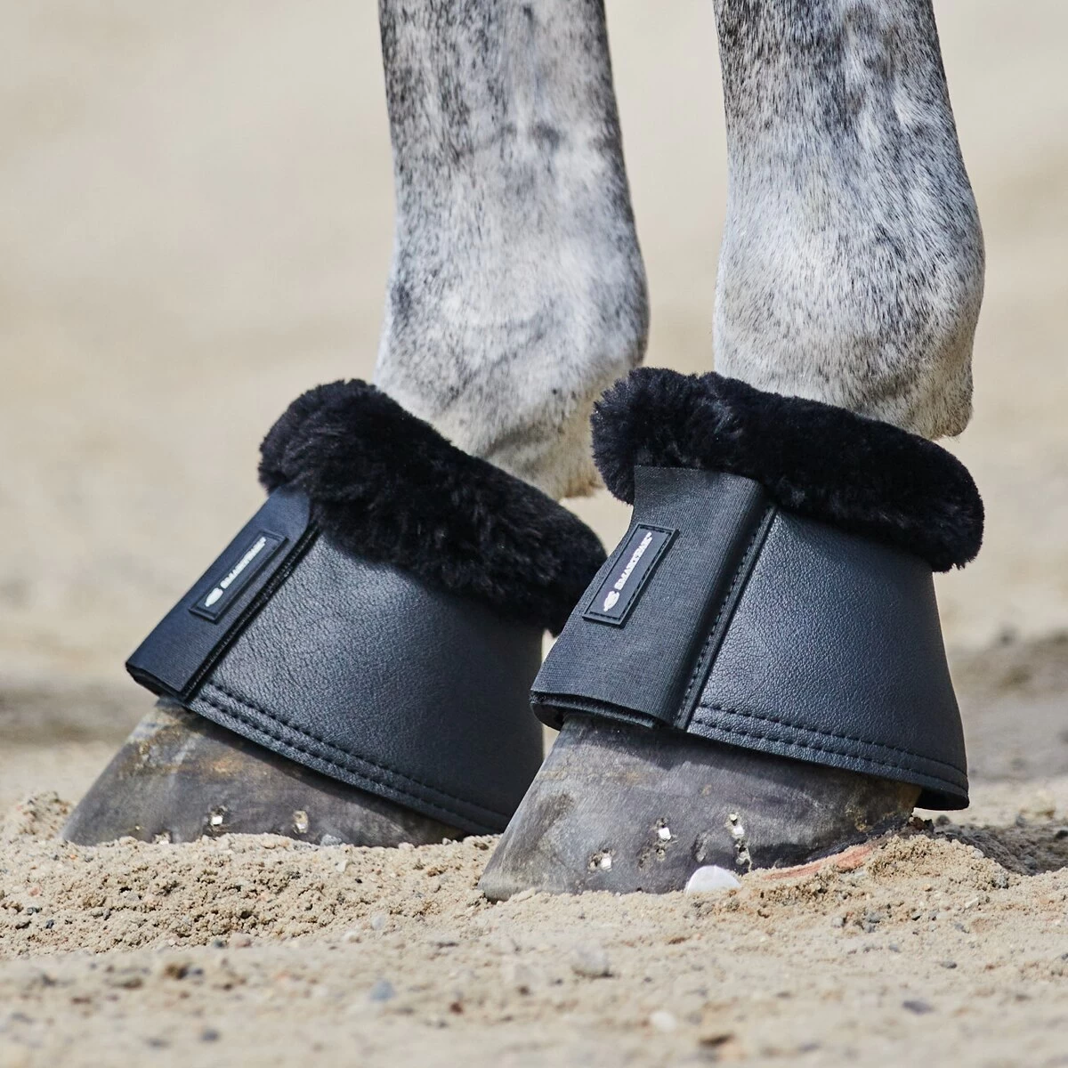 SmartPak Deluxe Fleece Top Bell Boots 6 SmartPak Deluxe Fleece Top Bell Boots - Image 6