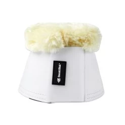 SmartPak Deluxe Fleece Top Bell Boots 21 SmartPak Deluxe Fleece Top Bell Boots -Equestrian Equipment Store 32664 white 2