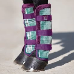 Kensington Fly Boots With Fleece Trim -Equestrian Equipment Store 32681 imperialjade