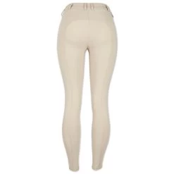 Schockemohle Eva II Hunter Silicone Knee Patch Breech -Equestrian Equipment Store 32718 tan back