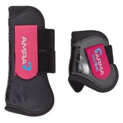 ARMA Open Front Boots- Value Pack 16 ARMA Open Front Boots- Value Pack -Equestrian Equipment Store 32817 raspberry valuepack